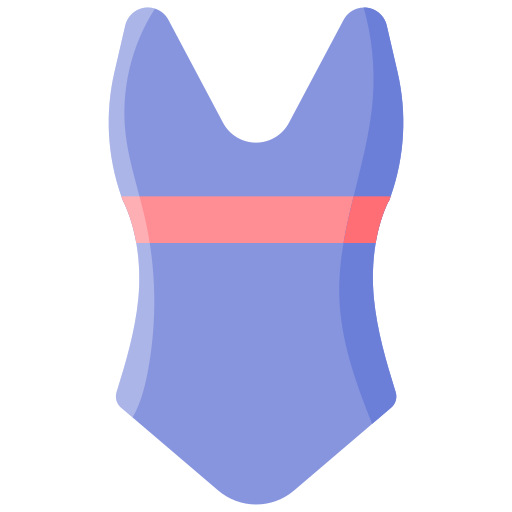 zwemkleding Generic color fill icoon