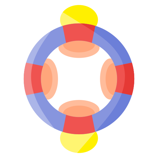 Lifebuoy Generic color fill icon