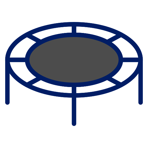 trampolin Generic color lineal-color icon