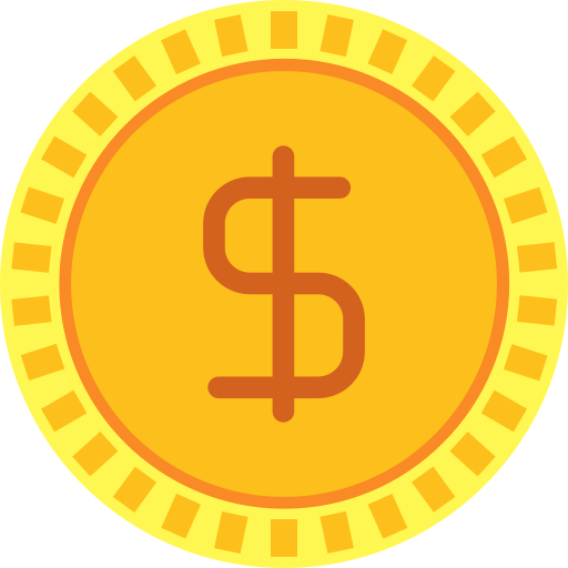 dollar Generic color fill icon