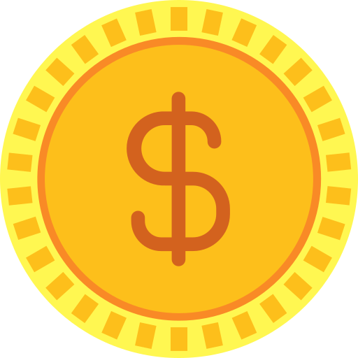 dollar Generic color fill icon