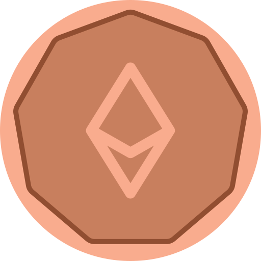 ethereum Generic color fill ikona
