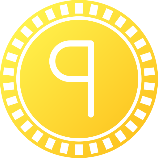 munteenheid Generic gradient fill icoon