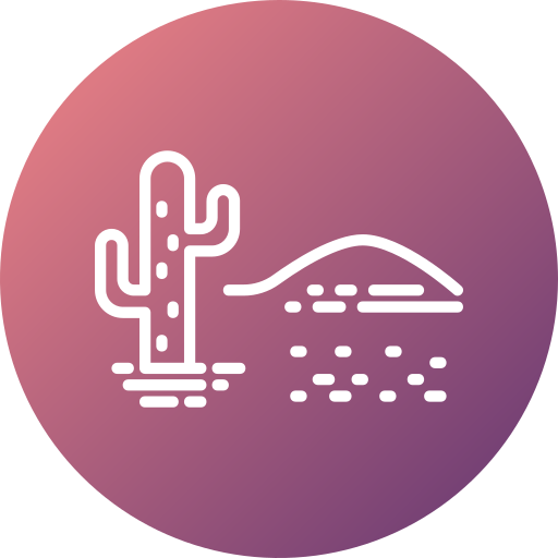 Desert Generic gradient fill icon