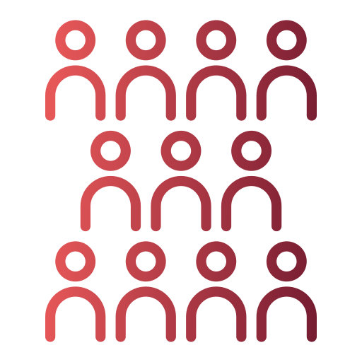 bevölkerung Generic gradient outline icon