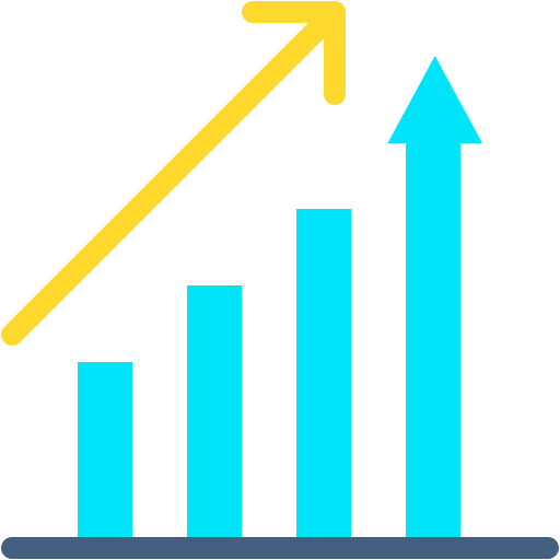 Chart Generic color fill icon