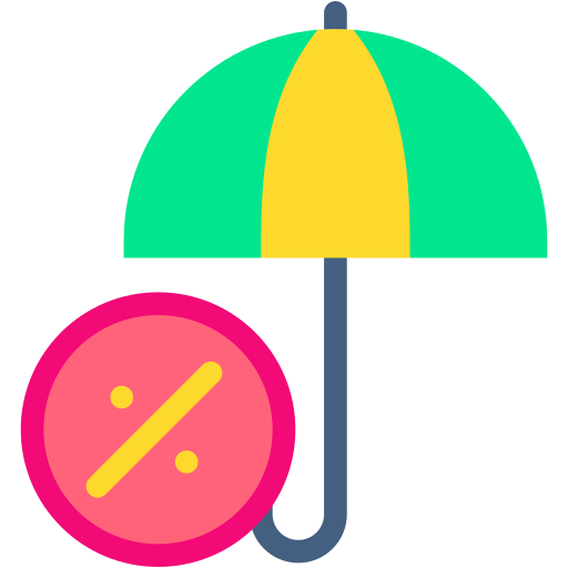 Umbrela Generic color fill icon