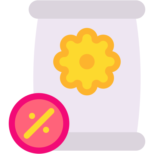 Seed bag Generic color fill icon