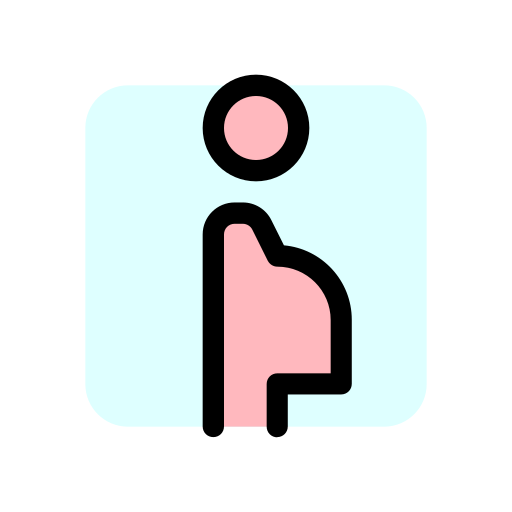 임신한 Generic color lineal-color icon