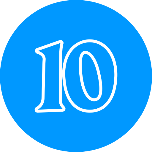 10 Generic color fill icon