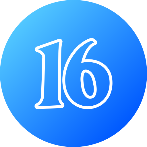 16 Generic gradient fill icoon