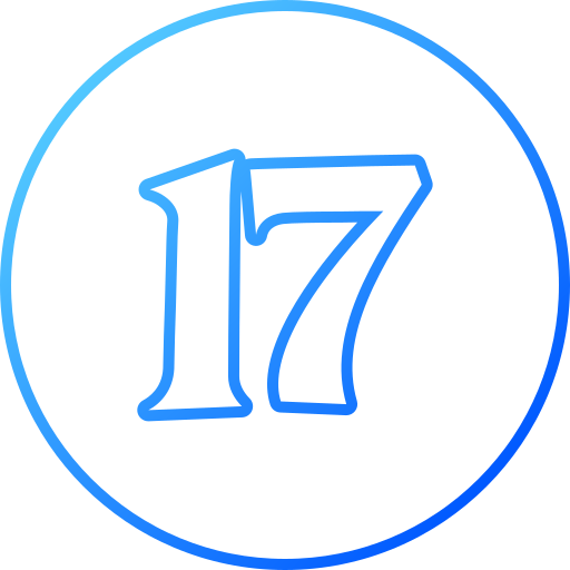 17 Generic gradient outline icon
