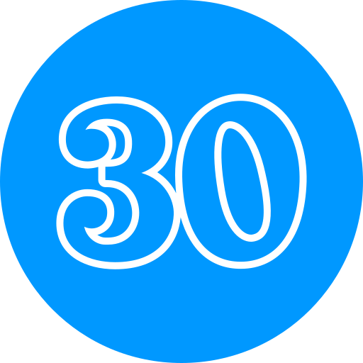 30 Generic color fill icon