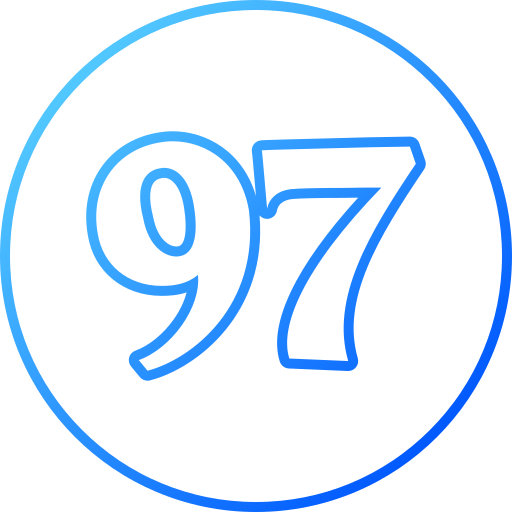 97 Generic gradient outline icona