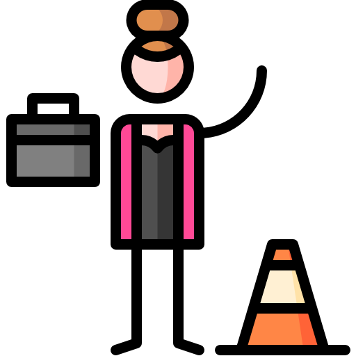 risiko Puppet Characters Lineal Color icon