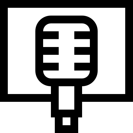 karaok Basic Straight Lineal icona