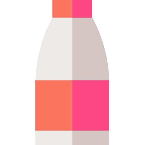 bottiglia d'acqua Basic Straight Flat icona