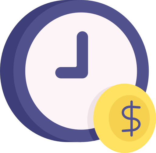 Overtime Generic color fill icon
