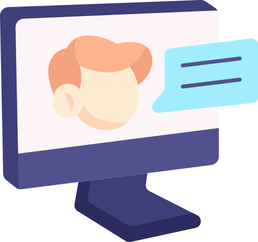 online-interview Generic color fill icon