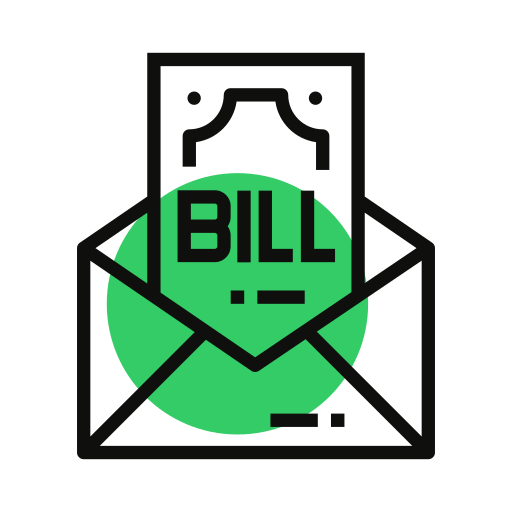 Bill Generic color lineal-color icon