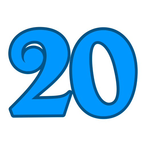20 Generic color lineal-color icono