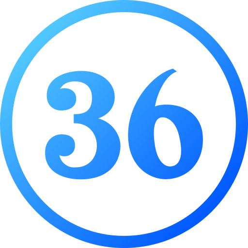 36 Generic gradient fill ikona