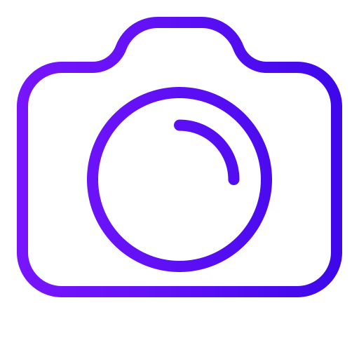 Camera Generic gradient outline icon