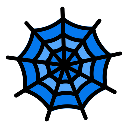 Spider web Generic color lineal-color icon