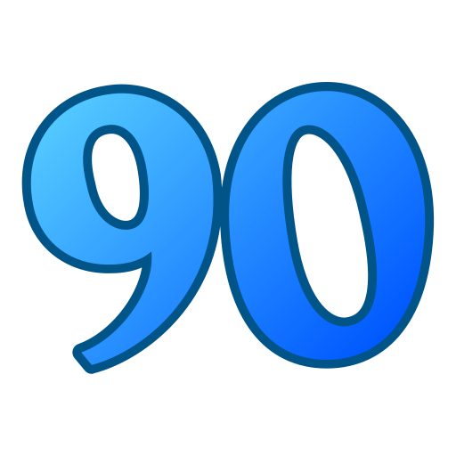 90 Generic gradient lineal-color ikona