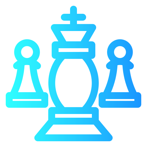 scacchi Generic gradient outline icona