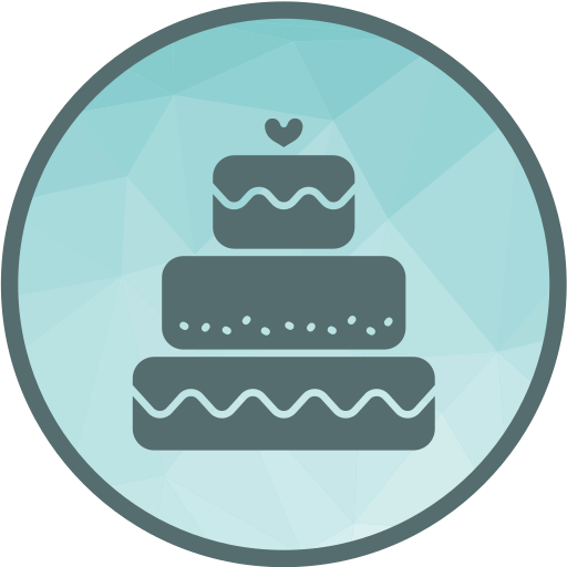 Wedding cake Generic color fill icon