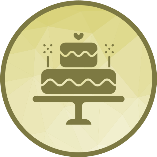 Wedding cake Generic color fill icon