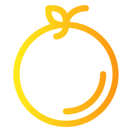 柑橘類 Generic gradient outline icon