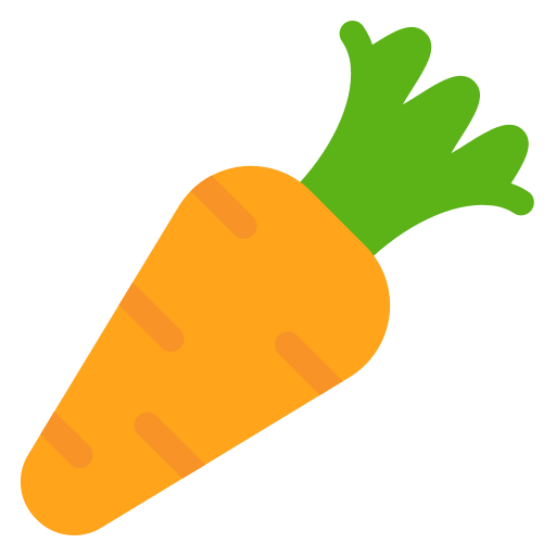 Carrot Generic color fill icon