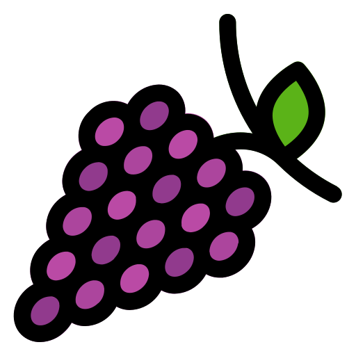 raisins Generic color lineal-color Icône