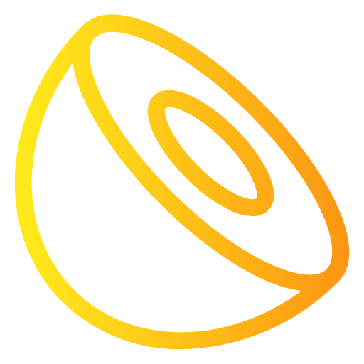 kiwi Generic gradient outline icono