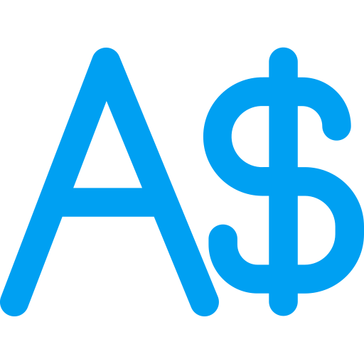 Австралийский доллар Generic color outline иконка