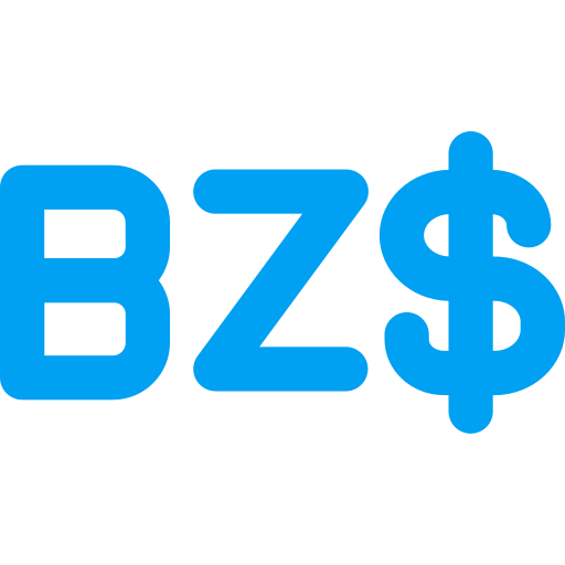 Belize dollar Generic color outline icon
