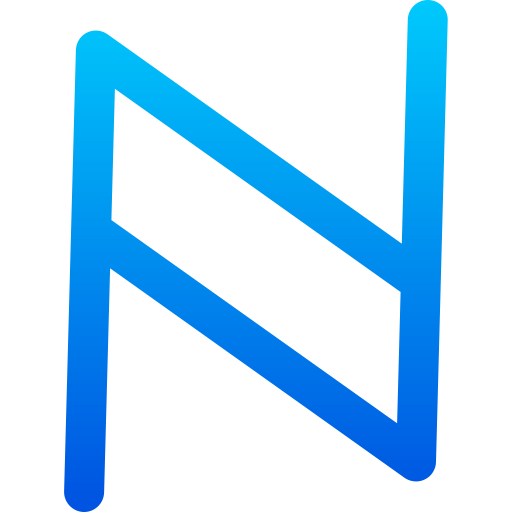 Namecoin Generic gradient outline icon