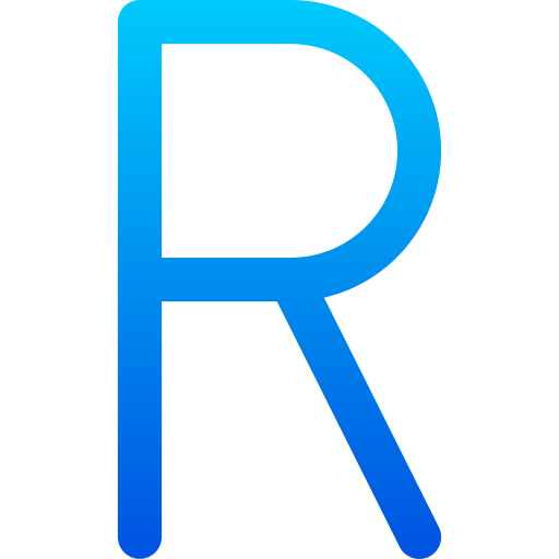 rand Generic gradient outline icoon