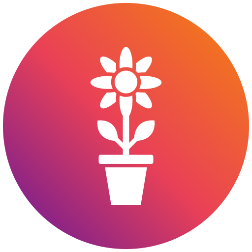 植木鉢 Generic gradient fill icon