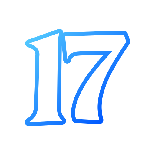 17 Generic gradient outline icon