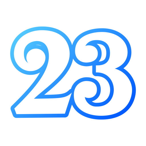 23 Generic gradient outline icon