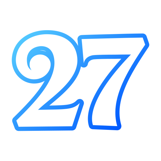 27 Generic gradient outline icona