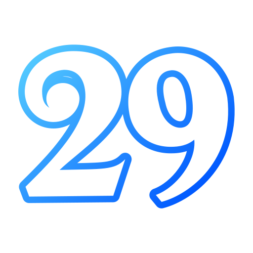 29 Generic gradient outline icon