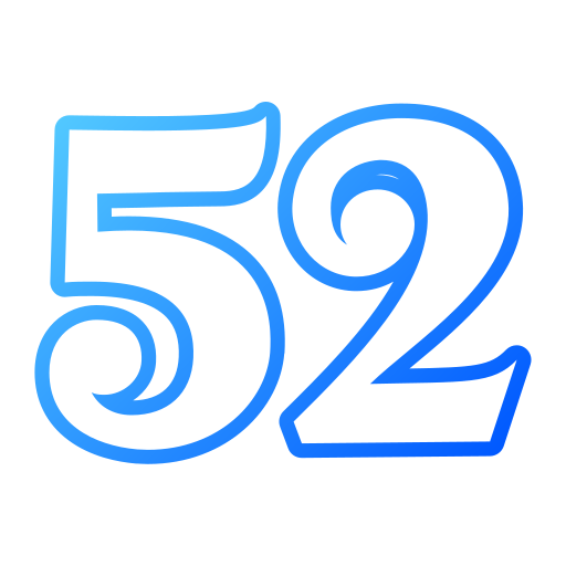 52 Generic gradient outline icon