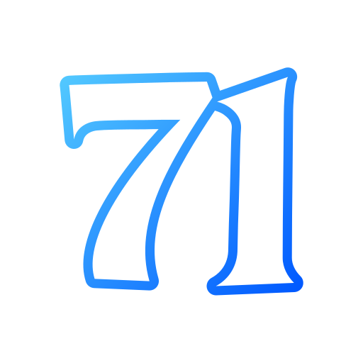 71 Generic gradient outline icon