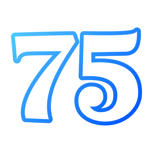 75 Generic gradient outline icono