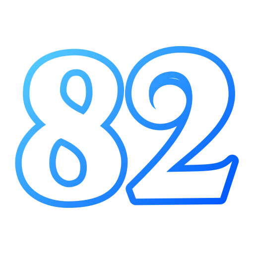 82 Generic gradient outline icon