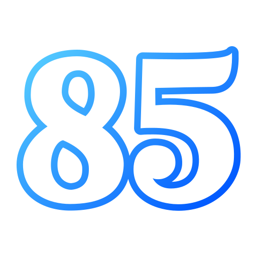 85 Generic gradient outline icon